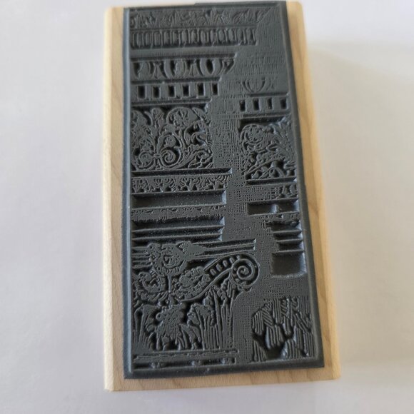 Paper Inspirations Mounted Rubber Stamp G0119 Column Collage - Picture 10 of 10